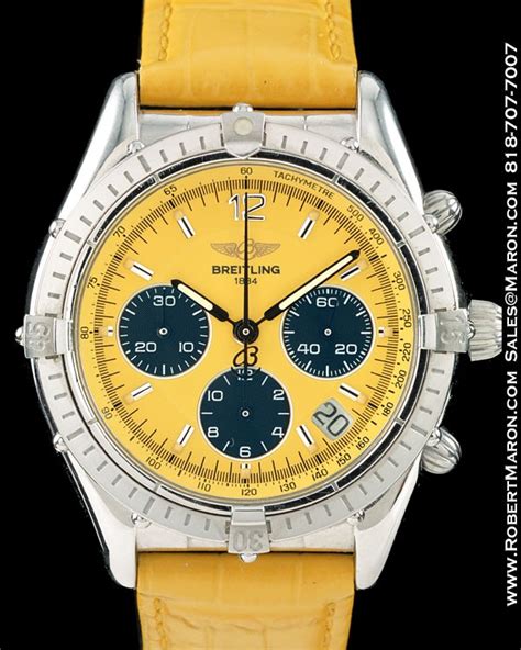 breitling cockpit yellow